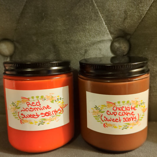 Custom scented candles